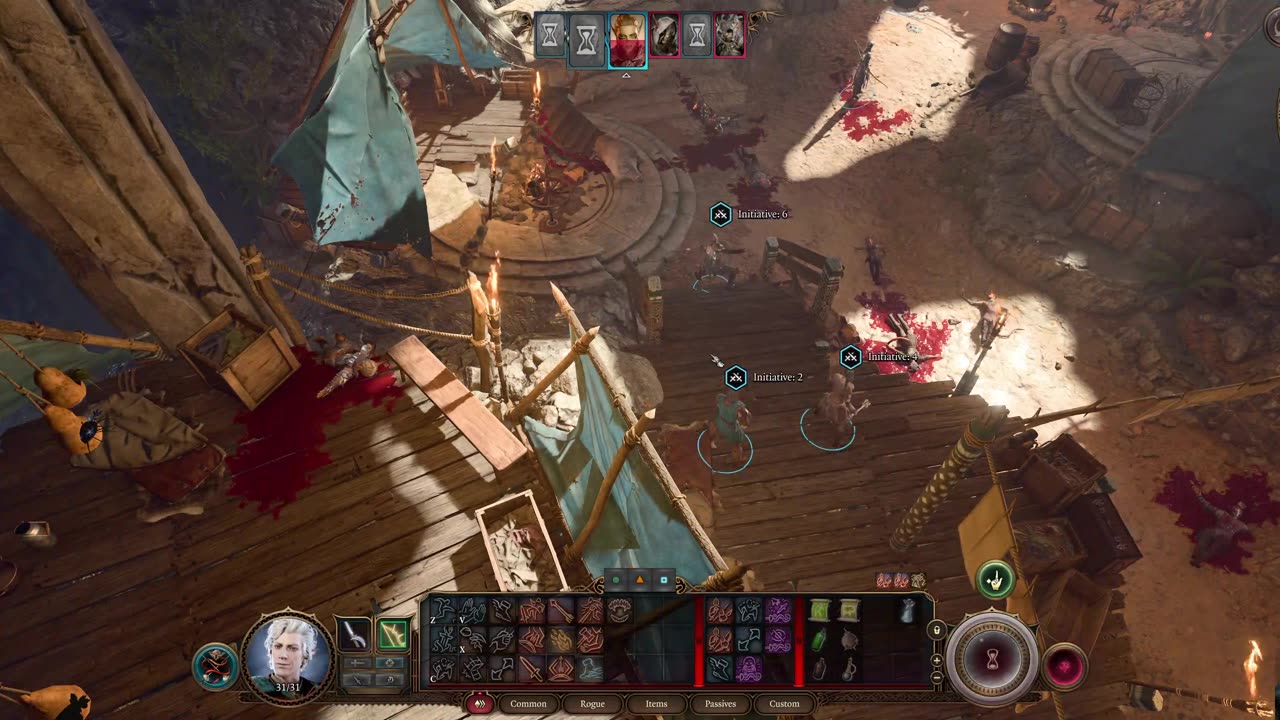 Baldur's Gate 3: Lae'Zel the Dark Tank Saving Halsin