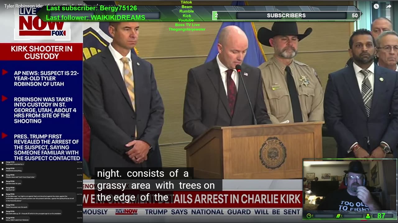 Charlie Kirk's Shooter Found Also Random Stuff.