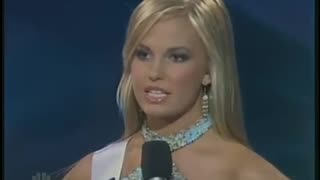 Miss Teen USA 2007 - South Carolina answers a question - Dumb Answer