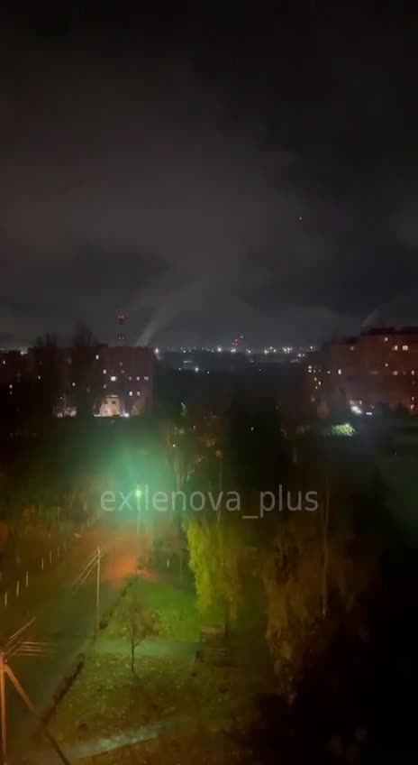 At least two Ukrainian FP-1 drones struck the 330 Kv electrical substation