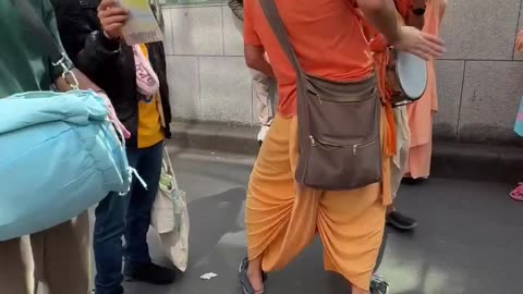 Harinam Sankirtan in Japan, May 2025