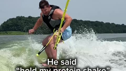 Caught air like rent was due ️ #WakeLife #BoatDays #SendIt.hd