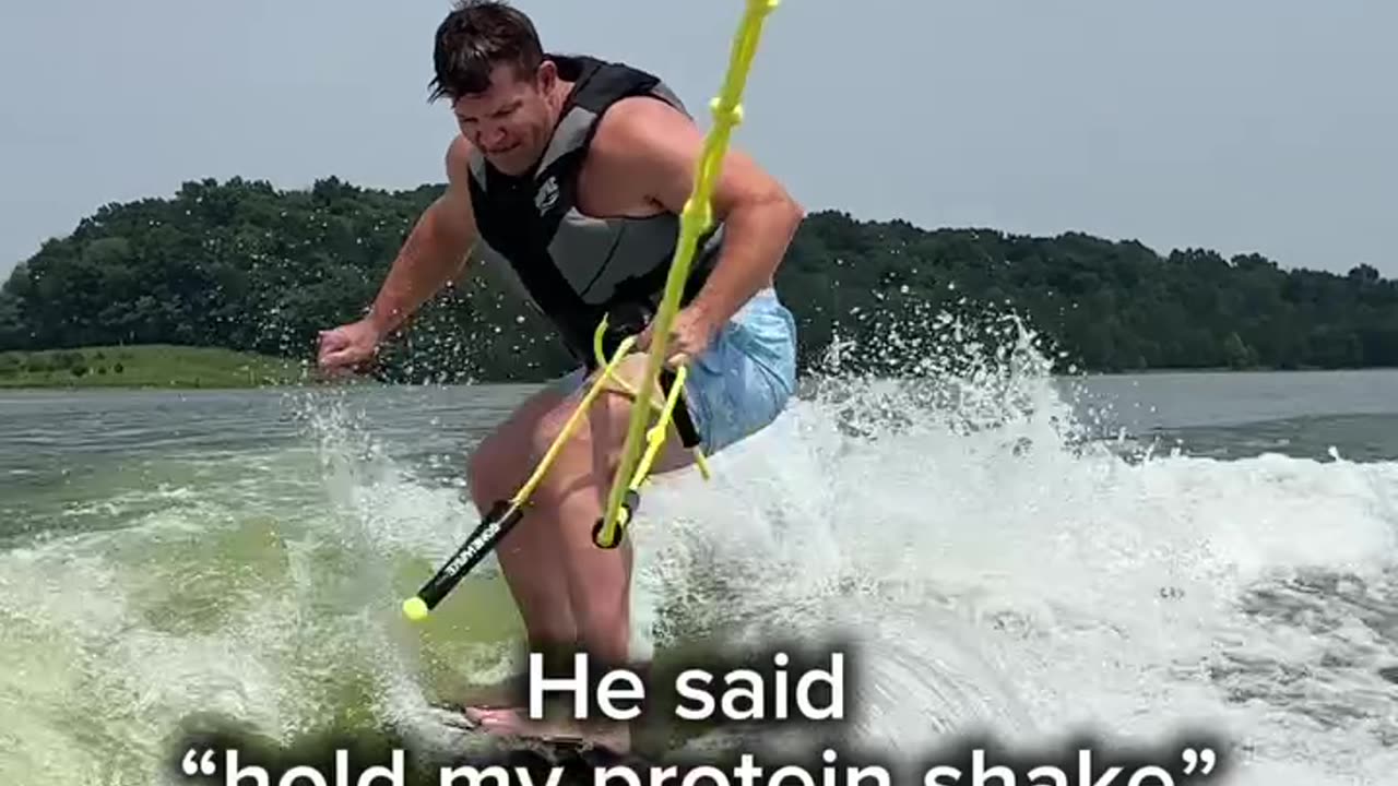 Caught air like rent was due ️ #WakeLife #BoatDays #SendIt.hd