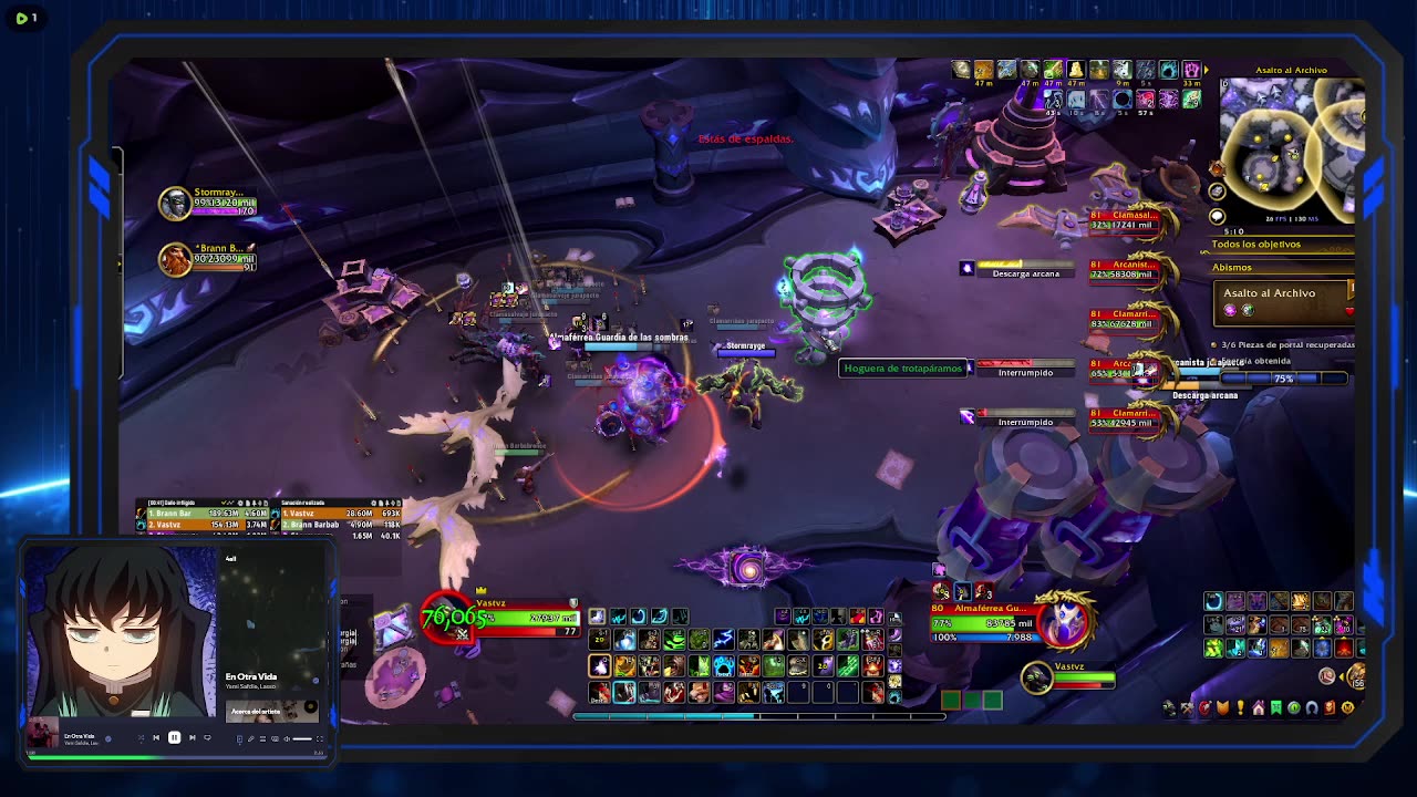 Farm and helping delves :D || The War Within / Remix