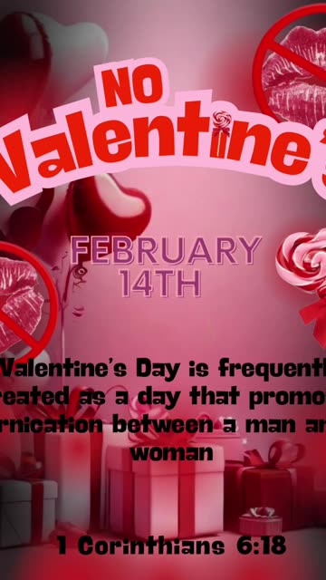 🔥🔥🔥Stay In The Spirit & Say 👎 To Valentine’s Day