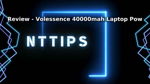 Volessence 40000mah Laptop Power Bank | AC/USB-C/USB-A Battery Backup for Laptop