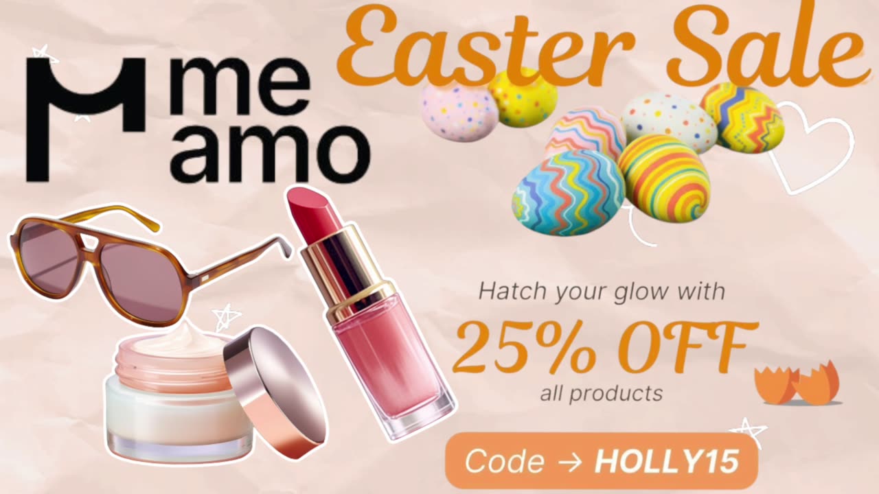 MEAMOSHOP.COM EASTER SALE 🐣 USE MY DISCOUNT CODE " HOLLY15 "