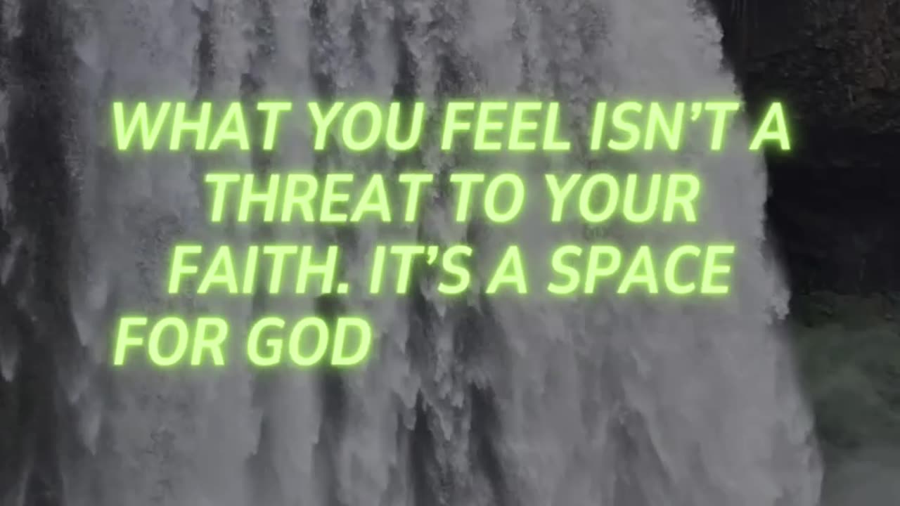 What if what you feel isn’t a threat to your faith—but an invitation for God to meet you there?