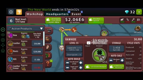 Crafting idle clicker part 2