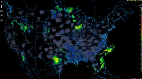 RED Lasers Are being Fired out in the Atlantic