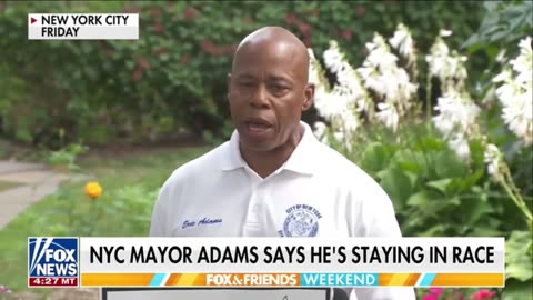 NYC Mayor Adams: Im Not Dropping Out Of NYC Mayor Race
