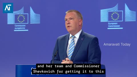 EU Budget 2028–2034: McGrath’s Bold Plans for Justice & Market | Europe Politics | Amaravati Today