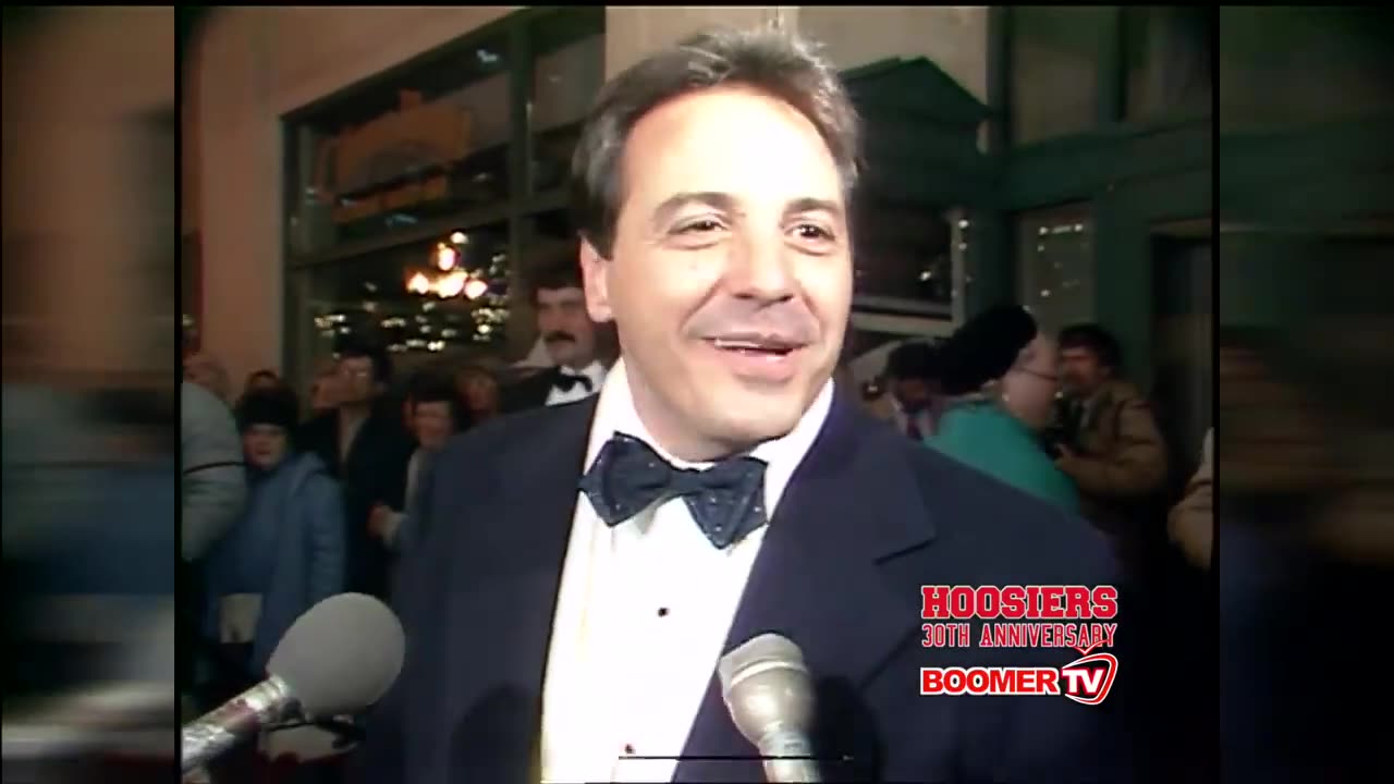 November 14, 1986 - The Premiere of 'Hoosiers' at Indy's Circle Theatre