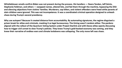 REVEALED! Biden’s team didn’t just collapse in chaos