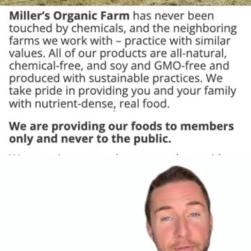 Shall never forget when the govt raided an all organic farm.