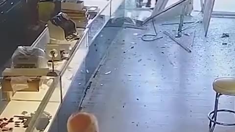 💥🤯 You Won't Believe What Happens When Thieves Crash a Truck Into a Jewelry Store! | FunFM