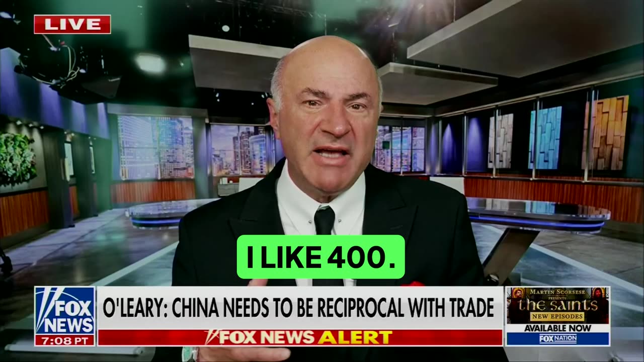 O’Leary says Trump shouldn’t stop at tariffs
