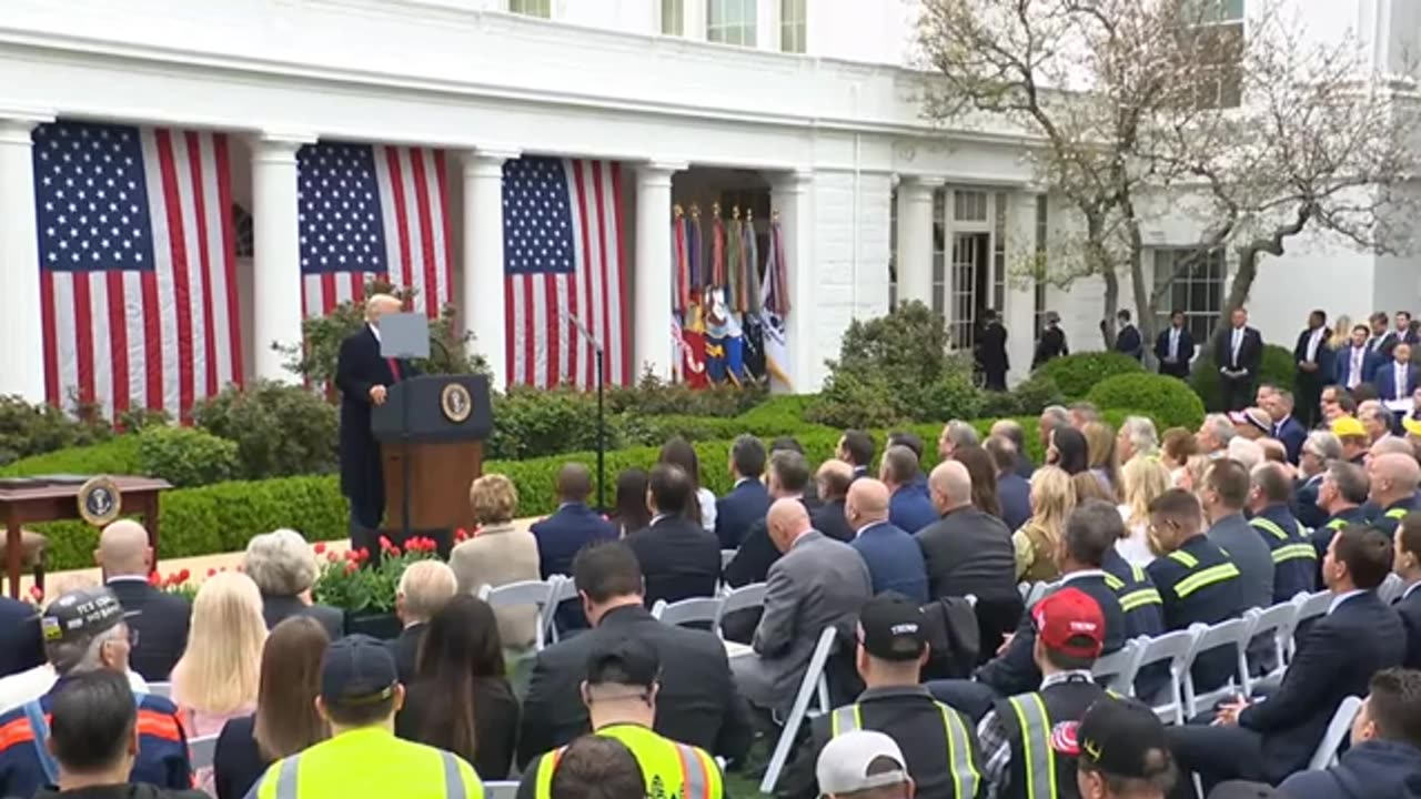 NOW - Trump imposes reciprocal tariffs on countries around the world.