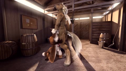 A Fox In The Stable [HD] [No Music]