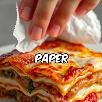 LEFTOVER LASAGNA DRY? (THE STEAM REVIVE TRICK!) 🚫🍝💨