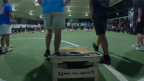 8-7-25 NTX Cornhole, TCL A league final - Match 4 Game 1