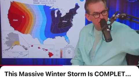 🚨🇺🇸 “That’s why you’re about to have record Ice Storms” ‼️