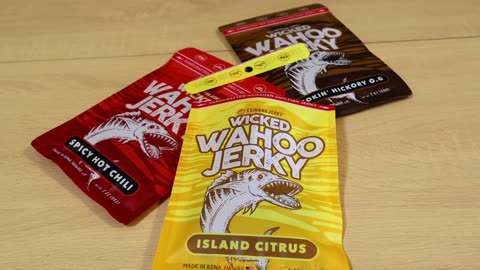 Wicked Wahoo Kaimana Jerky Variety Pack Taste Test Review