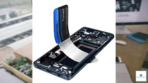 6PCS Curved Screen Ultra Thin Metal 0.1mm Steel Opening Tool For Mobile phone Ipad Laptop