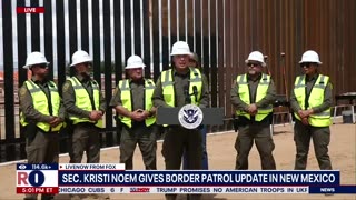 Sec. Kristi Noem: Southern border wall to be painted black at Trump's request - August 19, 2025