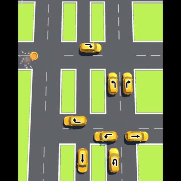 new elements 🚶‍♂️ and booster 🚡 #androidgames #trafficescape