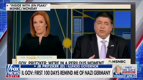 JB Pritzker compares America to Nazi Germany and tells people to go to the Streets