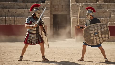 Gladiator fight
