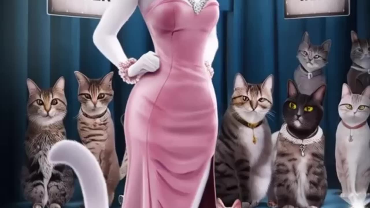 Cat Walks the Runway Like a Supermodel – Must-See Feline Fashion! 😻✨