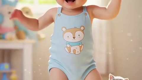 Viral Baby Dancing to Dudi Dudi Dum Dum | Fun Kids Dance Clip