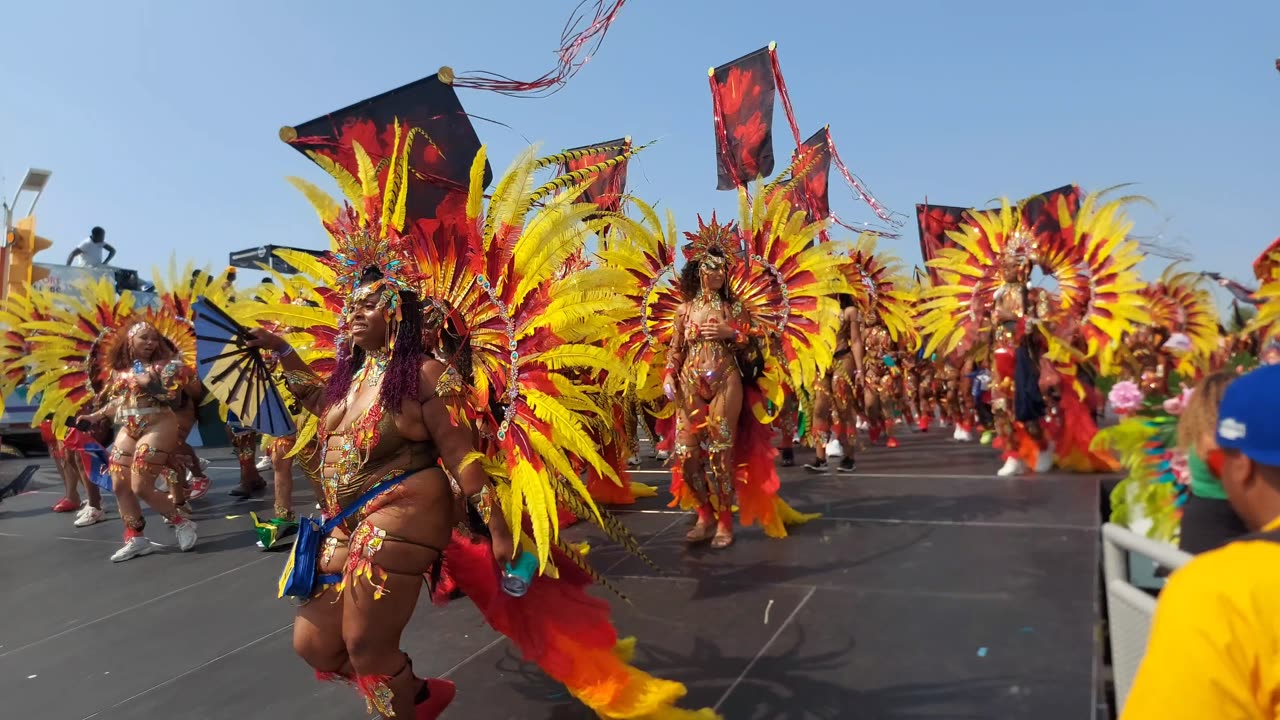 【4K】Toronto Largest Caribbean Carnival Canada 🇨🇦
