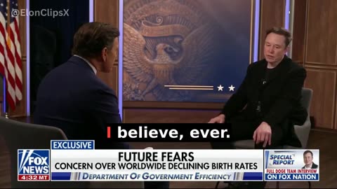 Elon Musk: Declining Birth Rates Threaten Civilization's Survival