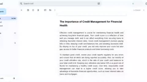 The Importance of Credit Management for Financial Health