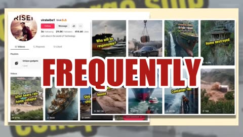 Fact Check: AI Video Of 'Gas Cargo Ship' Exploding Against Bridge Is NOT Real -- Origin = AI-Creator