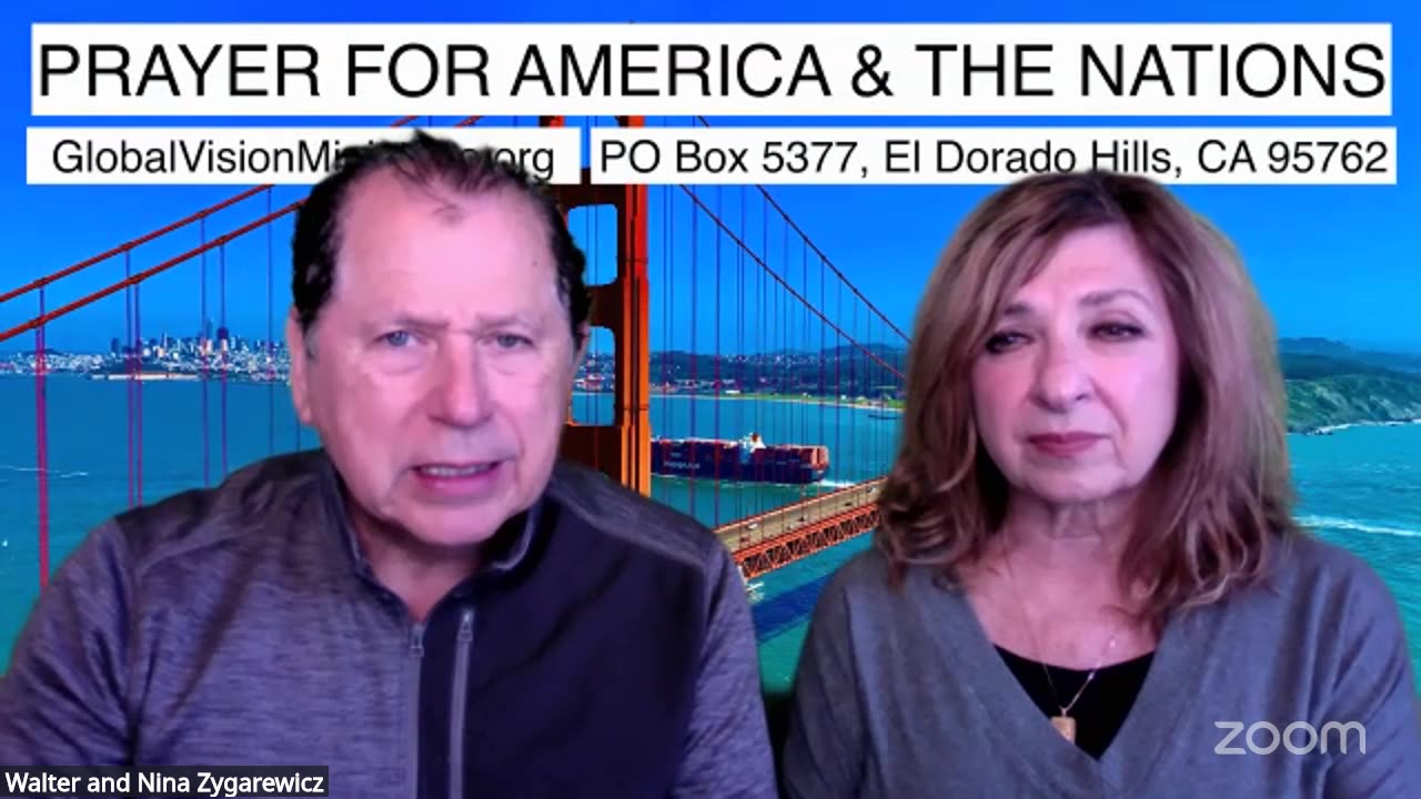 Prayer for America and the Nations with Walter and Nina Zygarewicz
