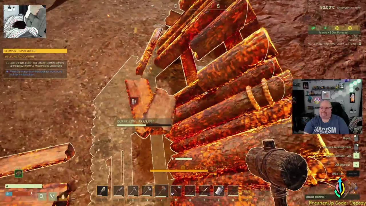 Icarus base catches on fire!