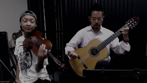 It Would Be You Violin and Guitar Practice Session