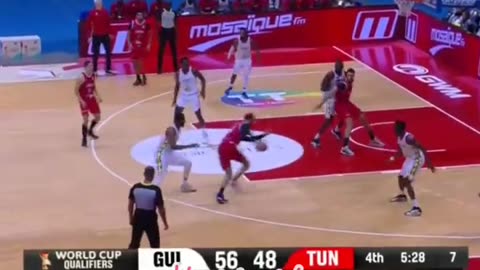 Guinea 🇬🇳 vs Tunisia 🇹🇳 : FIBA Basketball World Cup 🏆 2027 African Qualifiers Highlights: Alfred.vip
