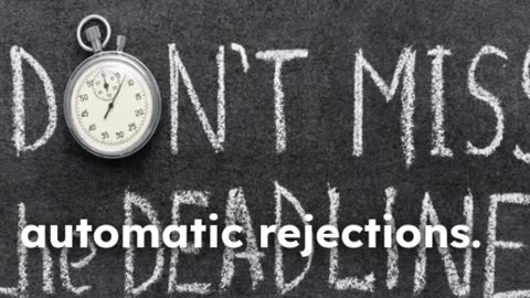 Don’t Miss the Deadline: File Your Claims On Time!