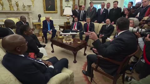 Trump confronts Commander in Chief, President Julius Malema South Africa