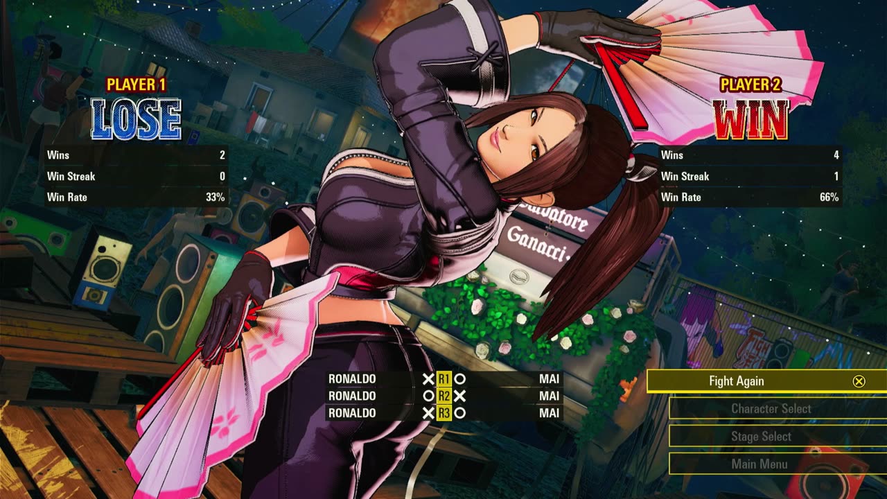 Fatal Fury City of wolves PS4 CPU vs CPU
