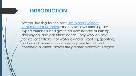 Best Hot Water Cylinder Replacement in Roslyn