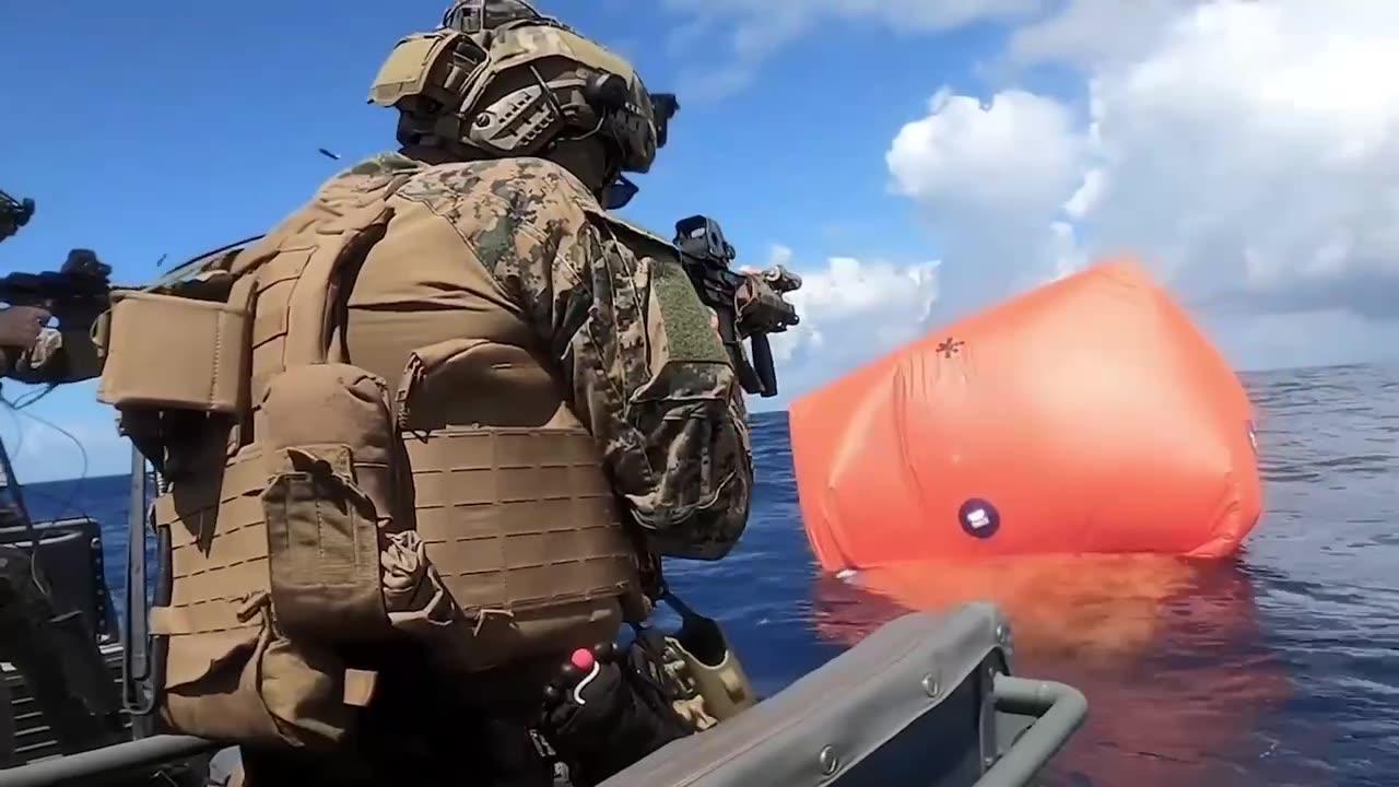 U.S. Marines operating in the Caribbean