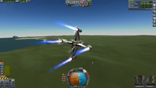 Arrow Cross Drone-Plane (KSP)
