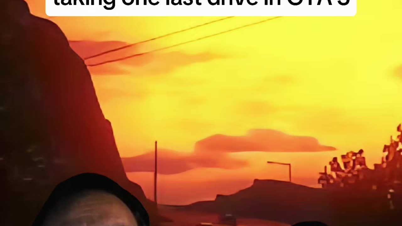 Riding off into the sunset