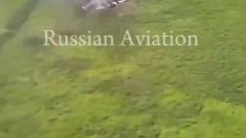 ✈️🔥 Russian Su-35 that was shot down in Kursk region!